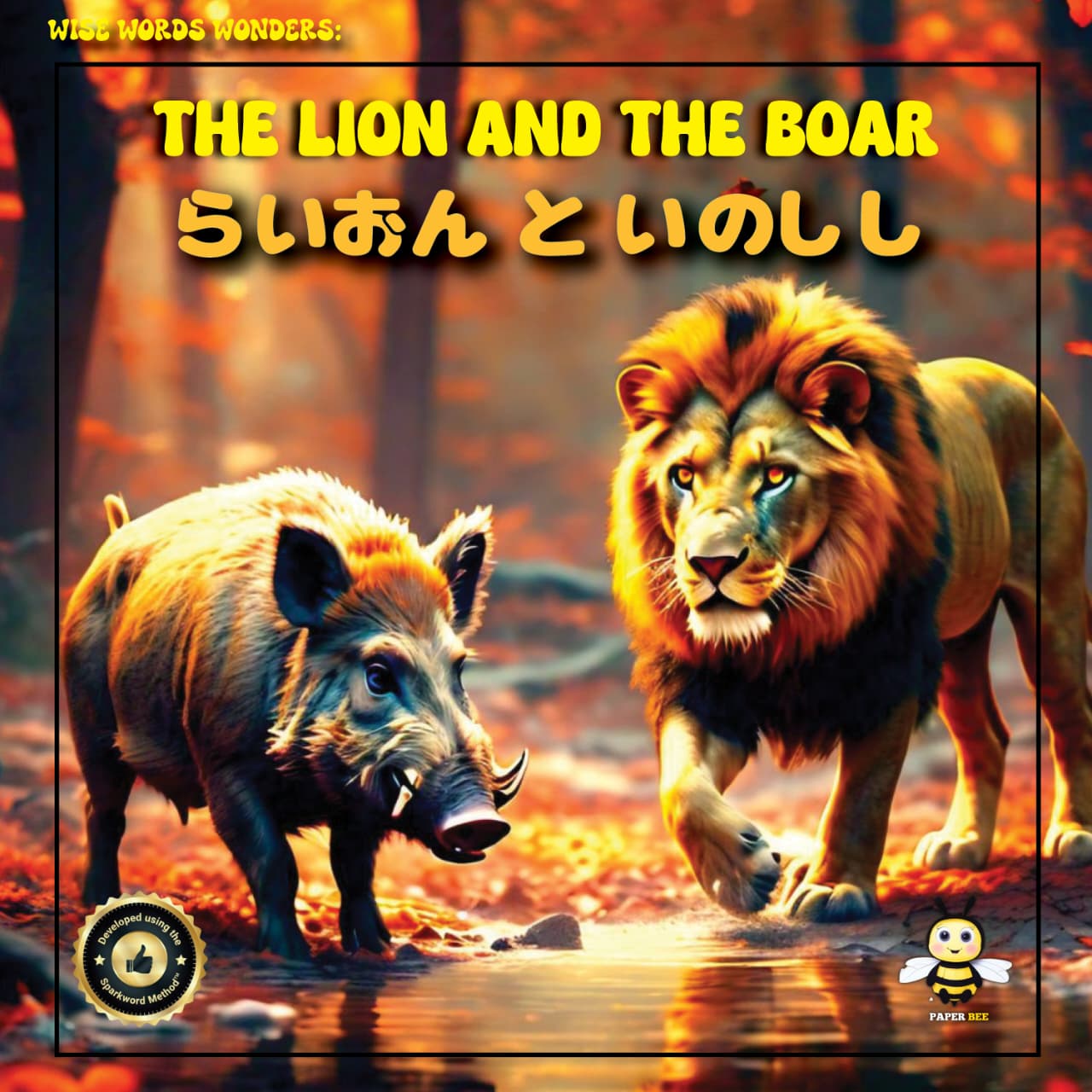the lion and the boar